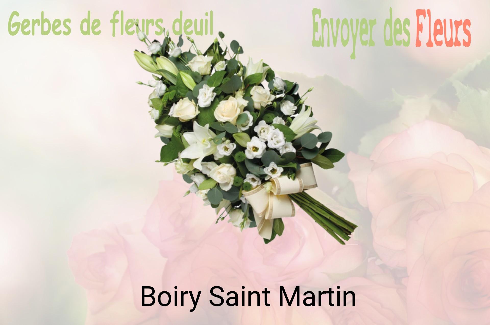 Gerbe de fleurs de deuil livrée à Boiry-Saint-Martin